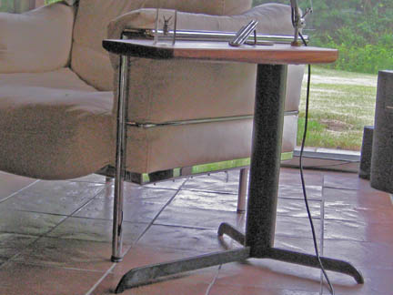 Original table 'in-situ' at Fohlfield